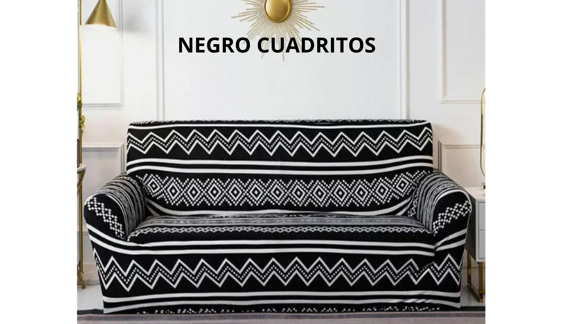 Forro Cubre Sofa 2 Puestos Con Disenos