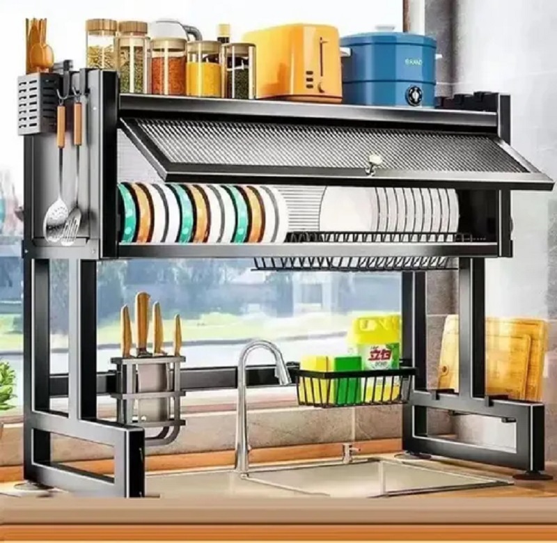 Escurridor De Loza Con Tapa 65cm