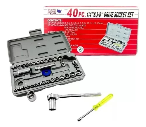 Herramienta Kit De Rachet 46 Pcs