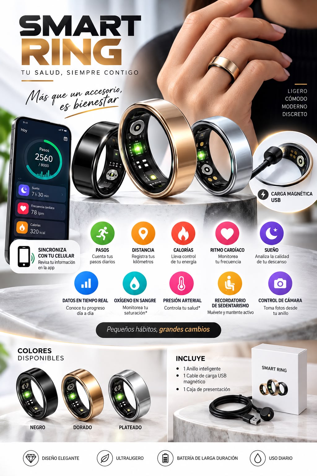 Anillo Smart Ring